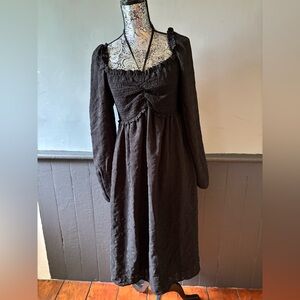 NWT Forever 21 Black Long Sleeve Dress Size 0X